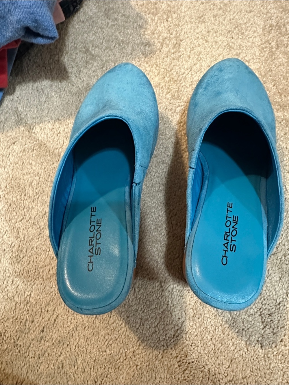 Charlotte Stone blue Marlo 8 - Picture 3 of 7